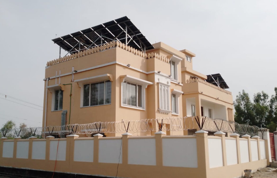 Our current project at Jinnah Barrage site .